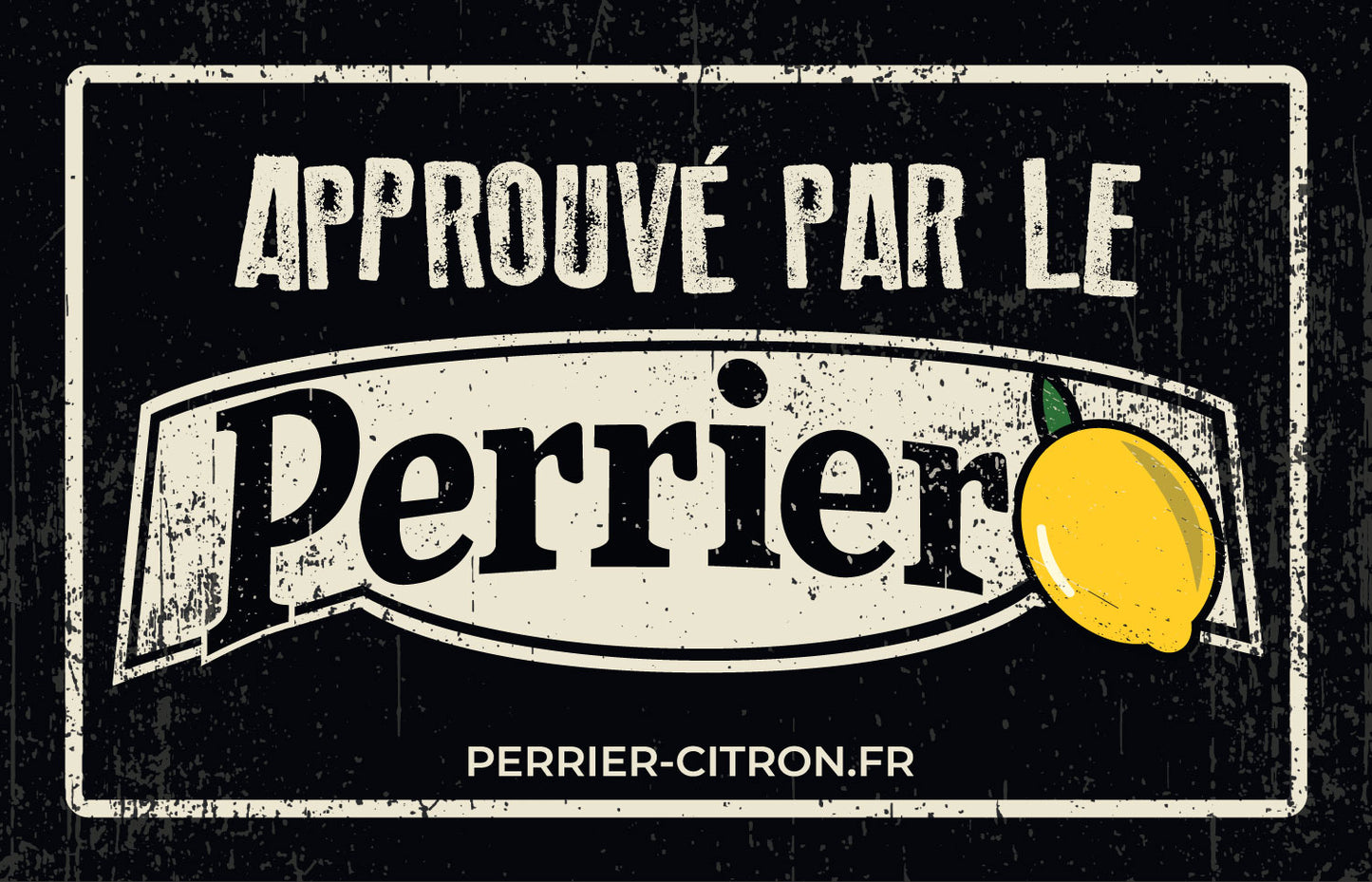 LE STICKER PERRIER APPROUVÉ