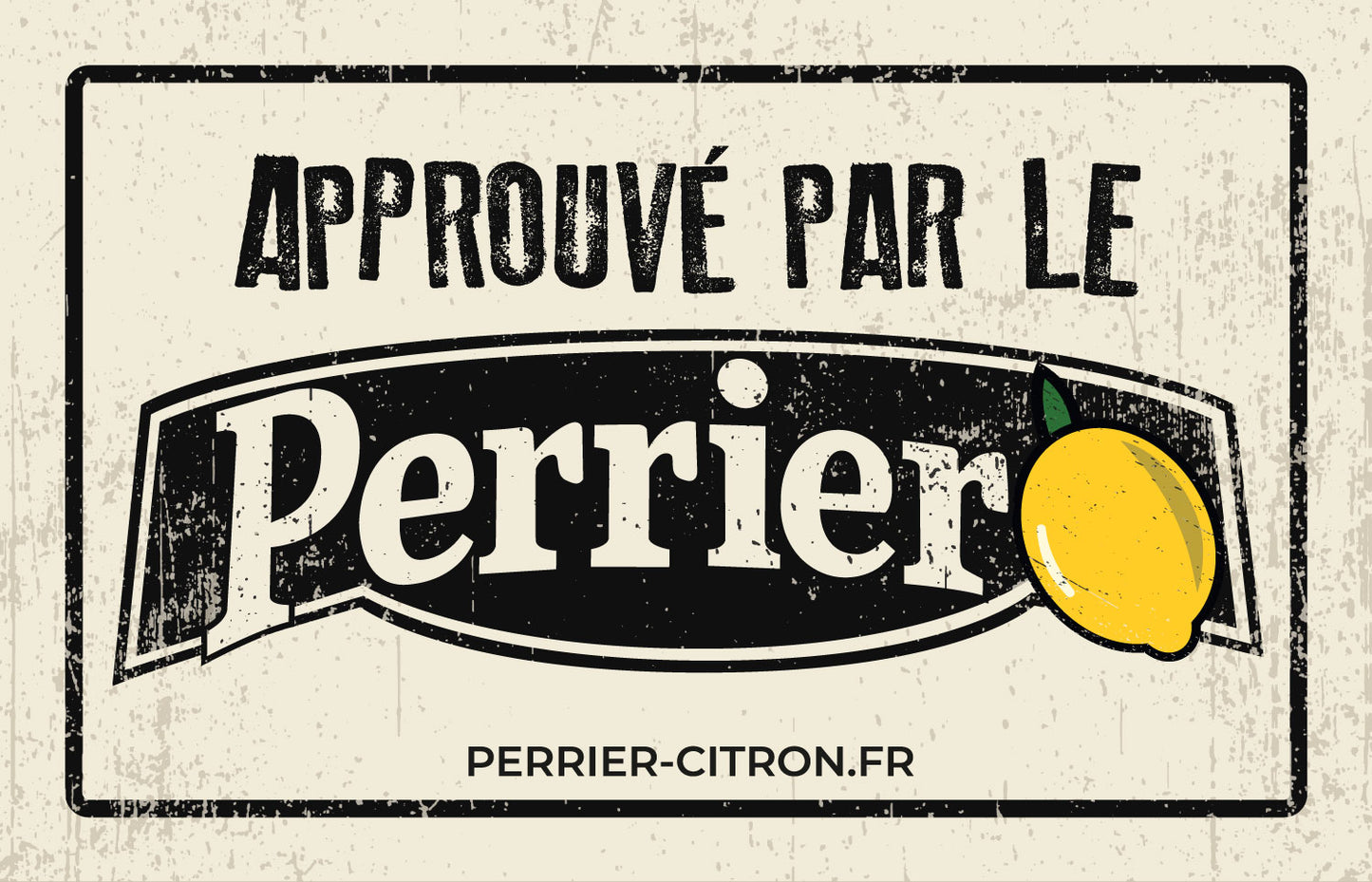 LE STICKER PERRIER APPROUVÉ
